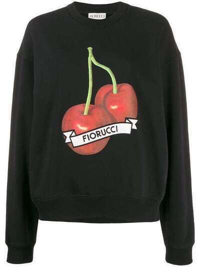 Fiorucci толстовка Cherries свободного кроя W03SCHR3HBK