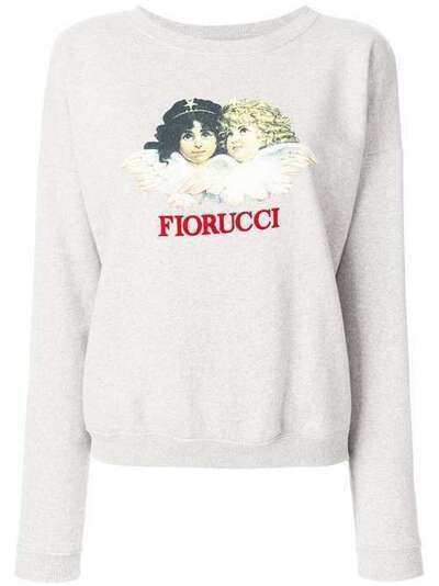 Fiorucci толстовка с принтом-логотипом VAS001