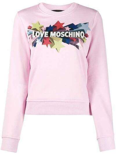 Love Moschino свитер с принтом W630214M4164