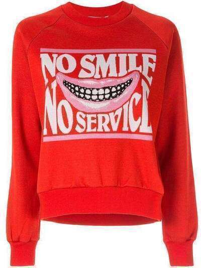 Stella McCartney свитер 'No Smile No Service' 550562S1983