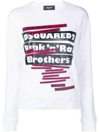 Dsquared2 свитер с принтом 'Punk n Roll Brothers' S75GU0191S25305