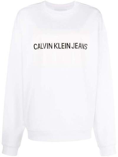 Calvin Klein Jeans толстовка с логотипом J30J308019