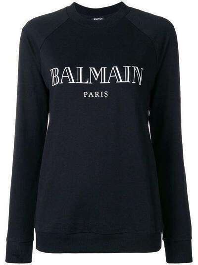 Balmain logo-print sweatshirt 146908I767