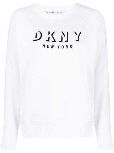 DKNY толстовка свободного кроя с логотипом DP9T7096