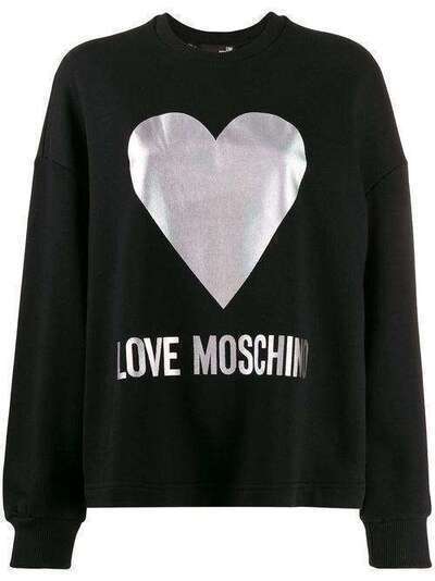 Love Moschino толстовка с принтом W635504M4068