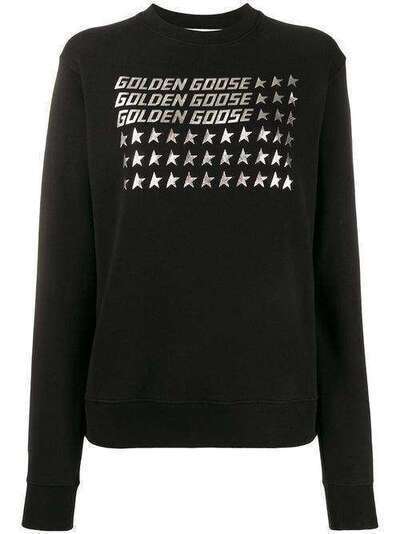 Golden Goose футболка с длинными рукавами и логотипом G36WP029A2