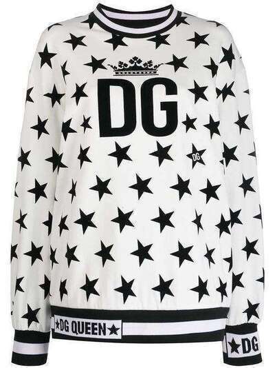 Dolce & Gabbana толстовка DG Queen с принтом F9G38ZG7TRJ