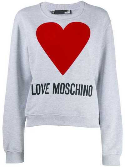 Love Moschino толстовка свободного кроя с логотипом W630625M4068
