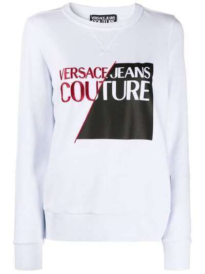 Versace Jeans Couture толстовка с вышитым логотипом B6HVB73T30317