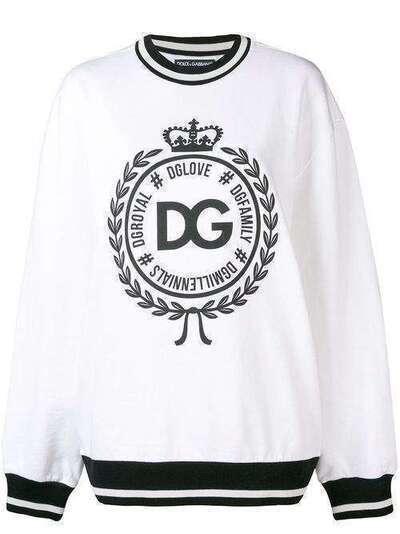 Dolce & Gabbana толстовка с логотипом F9C85TG7RNP