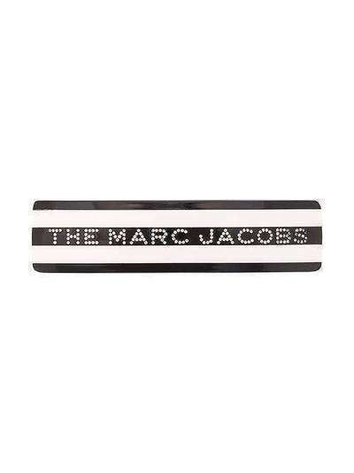 Marc Jacobs заколка для волос в полоску с логотипом M0016015002