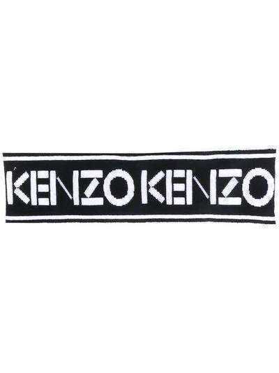 Kenzo повязка на голову с жаккардовым логотипом FA58EU126PFP