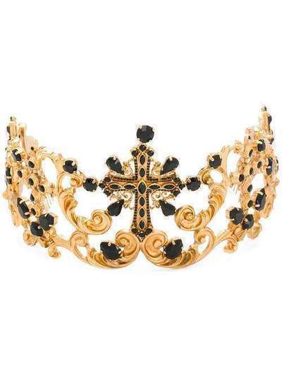 Dolce & Gabbana декорированная тиара с кристаллами WHL4S1W1111