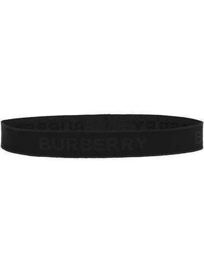 Burberry жаккардовая повязка на голову с логотипом 8032838
