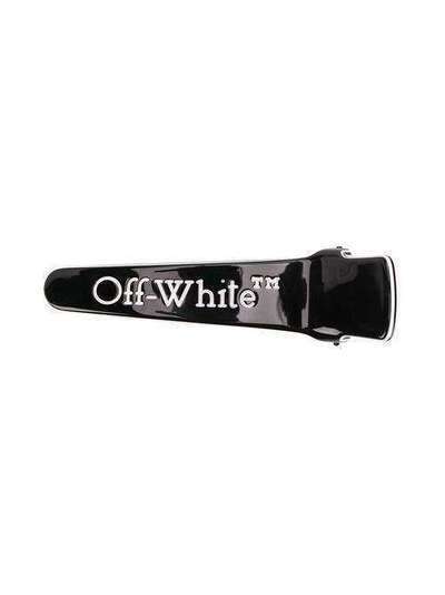 Off-White заколка для волос с логотипом OWZG026S20PLA0011001
