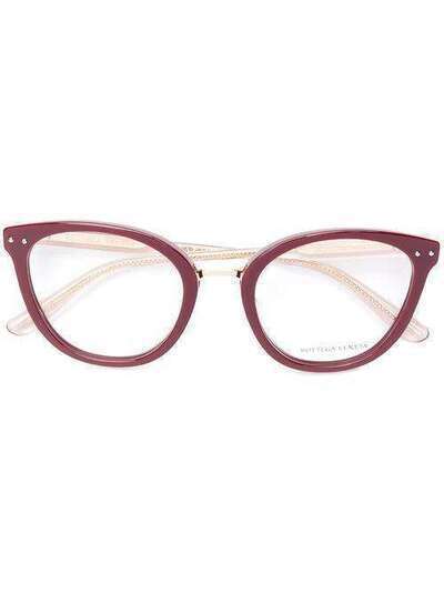 Bottega Veneta Eyewear "очки в оправе ""кошачий глаз""" BV0195O