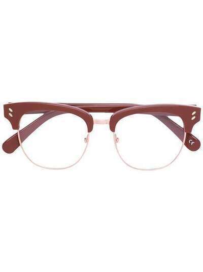 Stella McCartney Eyewear очки в половинчатой оправе SC0073O