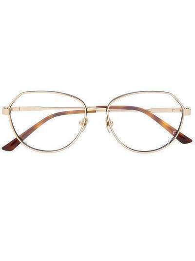 Calvin Klein очки-авиаторы в металлической оправе CK19113