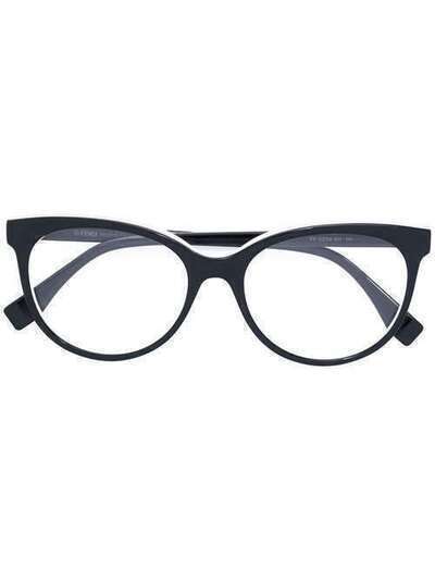 Fendi Eyewear очки с оправой "кошачий глаз" FF0254