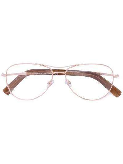 Tom Ford Eyewear очки в оправе 'авиатор' TF5396