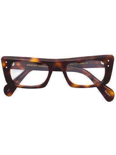 Moscot очки 'Mangito' с эффектом черепахового панциря MANGITO