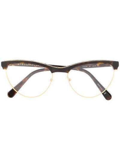 Stella McCartney Eyewear очки в оправе черепаховой расцветки SC0219O