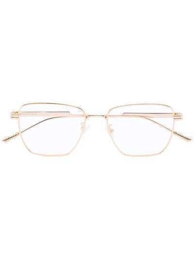 Bottega Veneta Eyewear очки в квадратной оправе BV1015O002