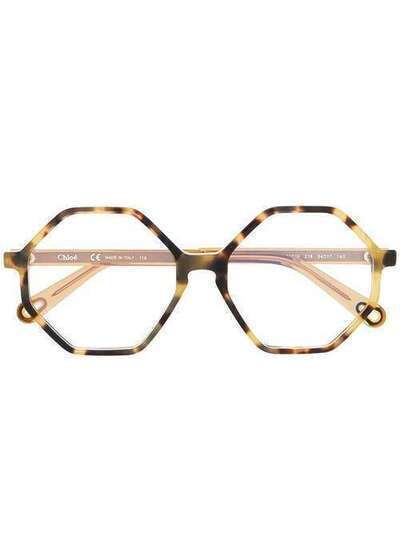 Chloé Eyewear очки в восьмиугольной оправе CE2739