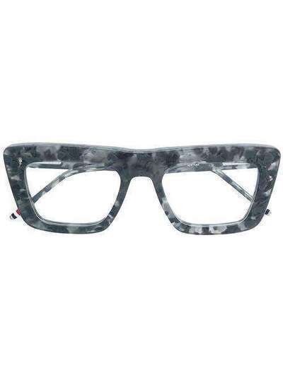 Thom Browne Eyewear солнцезащитные очки в квадратной оправе TBX415
