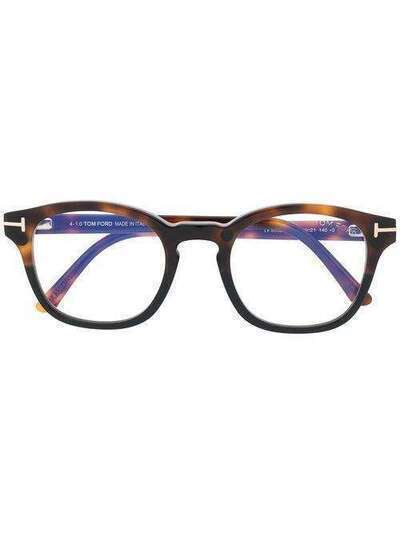 Tom Ford Eyewear очки со съемными затемненными линзами FT5532BV