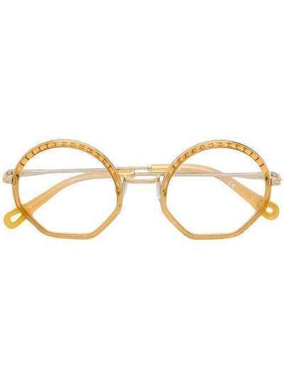 Chloé Eyewear очки в круглой оправе CE2143