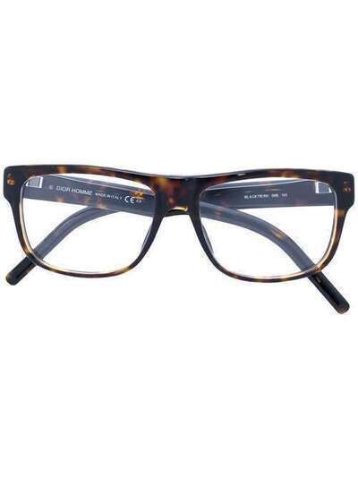 Dior Eyewear очки с квадратной оправой BLACKTIE190