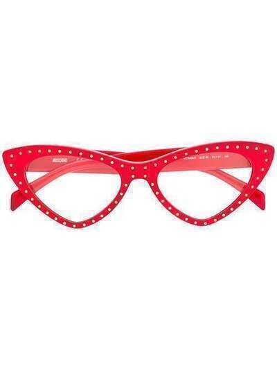 Moschino Eyewear очки в оправе 'кошачий глаз' MOS006S