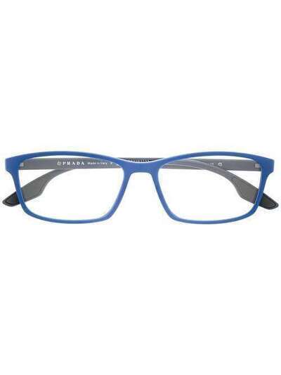 Prada Eyewear очки в геометричной оправе PS04MV