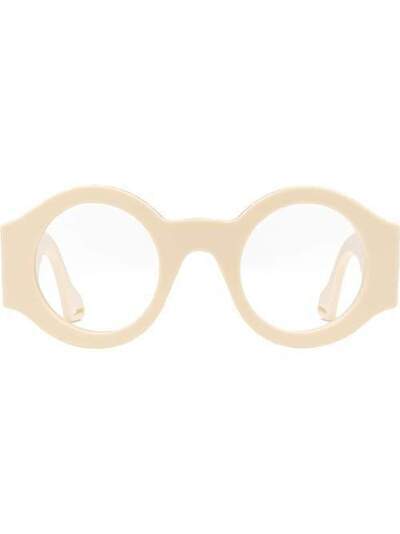 Gucci Eyewear солнцезащитные очки в круглой оправе 596040J0740