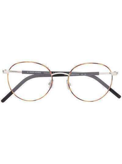 Dior Eyewear очки в круглой оправе DIORTECHNICITYO10