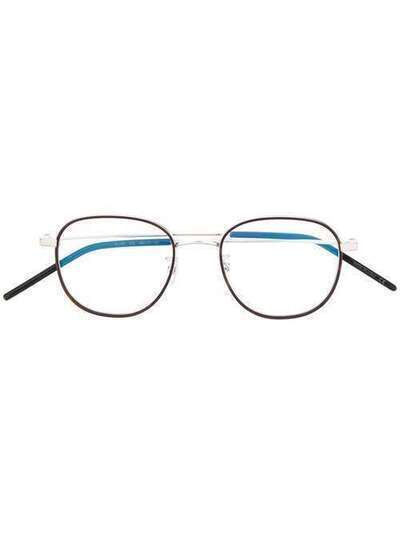 Saint Laurent Eyewear очки в круглой оправе SL362