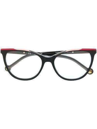 Carolina Herrera очки в оправе 'кошачий глаз' VHE834