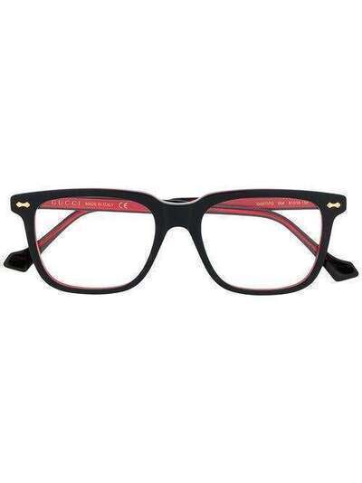 Gucci Eyewear очки в прямоугольной оправе GG0737O004