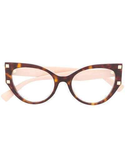 Valentino Eyewear очки в оправе 'кошачий глаз' VA3044