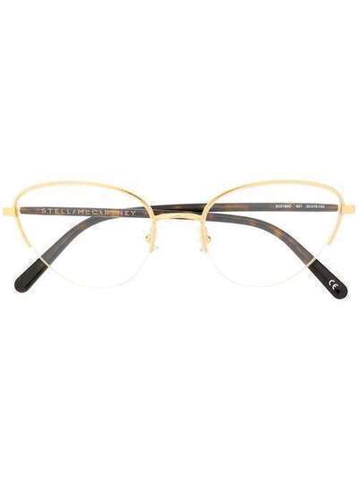 Stella McCartney Eyewear очки в полуоправе SC0186O