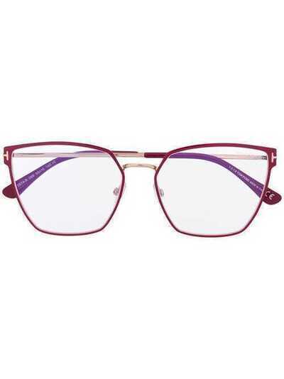 Tom Ford Eyewear очки в квадратной оправе TF5574B