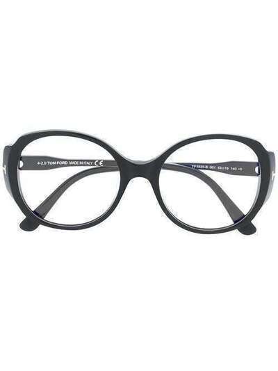 Tom Ford Eyewear очки FT5620 в круглой оправе FT5620B53052