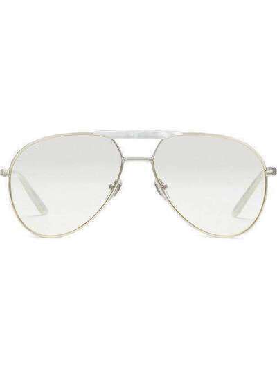 Gucci Eyewear очки-авиаторы 506209I0330