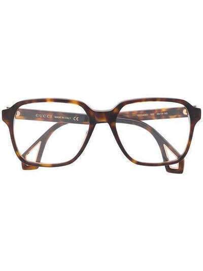 Gucci Eyewear очки в квадратной оправе GG0469O