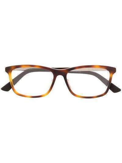 Gucci Eyewear очки в оправе черепаховой расцветки GG0699OA003