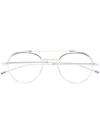 Thom Browne Eyewear очки в круглой оправе TBX9124902