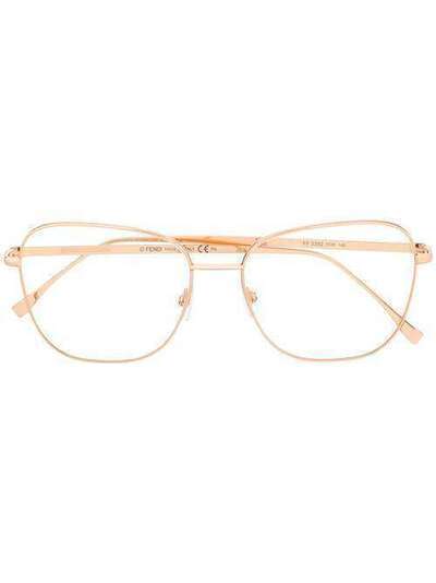 Fendi Eyewear очки в массивной оправе FF0392