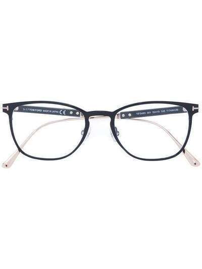 Tom Ford Eyewear очки с тонкой круглой оправой TF5483
