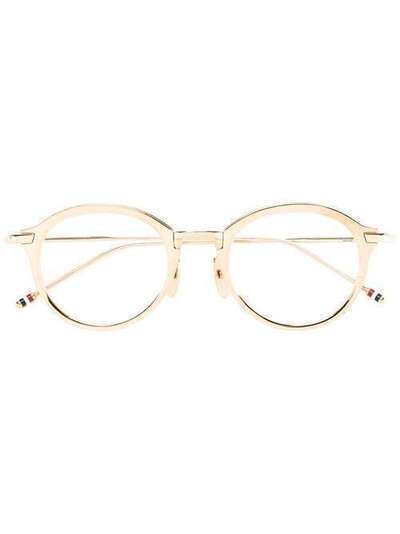 Thom Browne Eyewear очки в круглой оправе TBX110